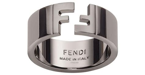 fendi man ring|genuine fendi earrings.